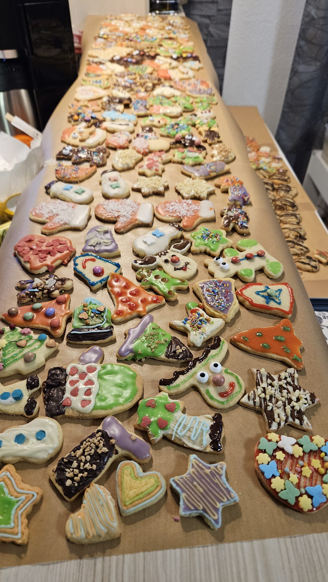 Backaktion – Plätzchen für Engel in Aktion