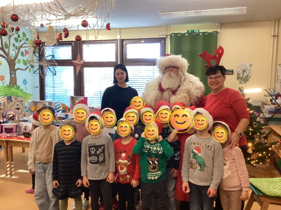 Jörg als Weihnachtsmann